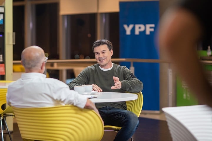 Guillermo Coria en el ciclo de entrevistas de YPF.