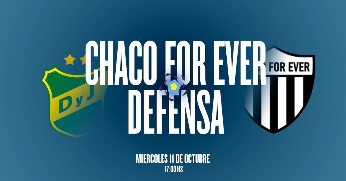 Defensa y Justicia Chaco For Ever hora TV y posibles