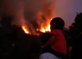 El incendio forestal en Tenerife vuelve a nivel 2>