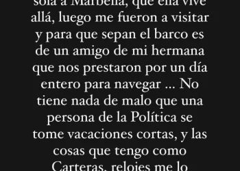 El irreverente descargo de Sofía Clerici tras el escándalo con Insaurralde: “Ocúpense de sus vidas”