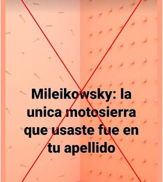 Es falso que Javier Milei se apellida en realidad “Mileikowsky”