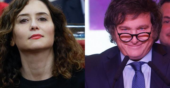 España: Ayuso, se posiciona a favor de Milei frente al peronismo en Argentina