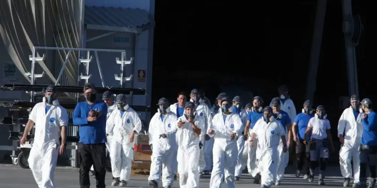 Los trabajadores de LM aprueban el acuerdo para el ERTE con el compromiso de «buscar trabajo para mantener la planta»>