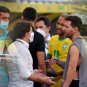 El insólito último Brasil-Argentina que duró 316 segundos y terminó en escándalo