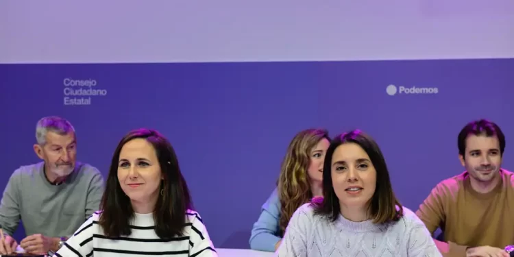 Belarra presume ante Podemos de haber obligado a moverse a Sánchez con respecto a Israel>