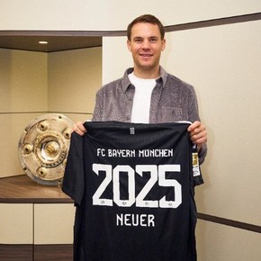 Hay Neuer para rato en el Bayern: firmó hasta junio de 2025