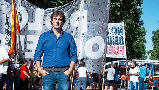 Solano aseguró que “en la Argentina está creciendo la persecución contra las luchas populares” y puso de ejemplo a Mendoza