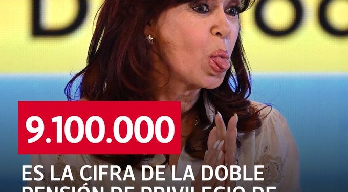 Jubilaciones: el Gobierno fijará aumentos periódicos y priorizando los más bajos, pero Cristina Kirchner sigue cobrando doble pensión