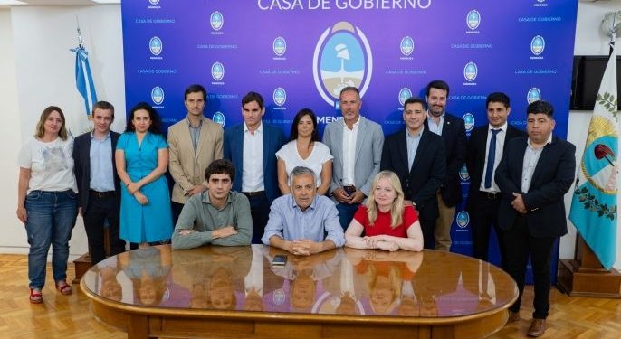 Cornejo y Mema presentaron el gabinete del Ministerio de Gobierno, Infraestructura y Desarrollo Territorial