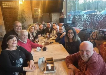 Los concejales de la anterior legislatura se reúnen por Navidad>