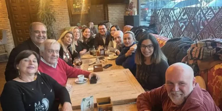 Los concejales de la anterior legislatura se reúnen por Navidad>