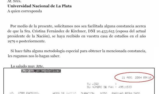 Los elementos que demuestran que Cristina Kirchner no es abogada
