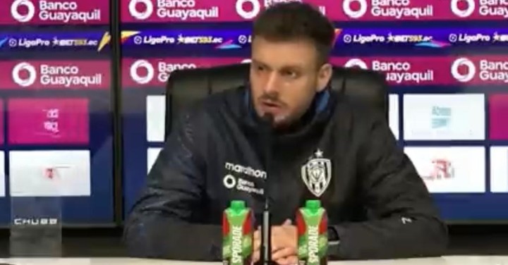 Martín Anselmi habló de su continuidad en Independiente del Valle.