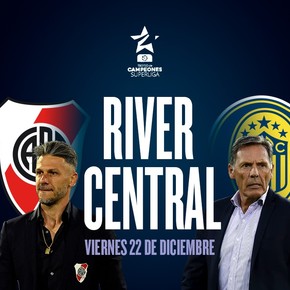 River vs. Rosario Central: hora, por dónde ver en vivo y posibles formaciones para el Trofeo de Campeones