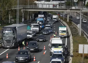 Transportes licita proyectos de mejora en los accesos de cuatro autovías para descongestionar las entradas a Madrid>