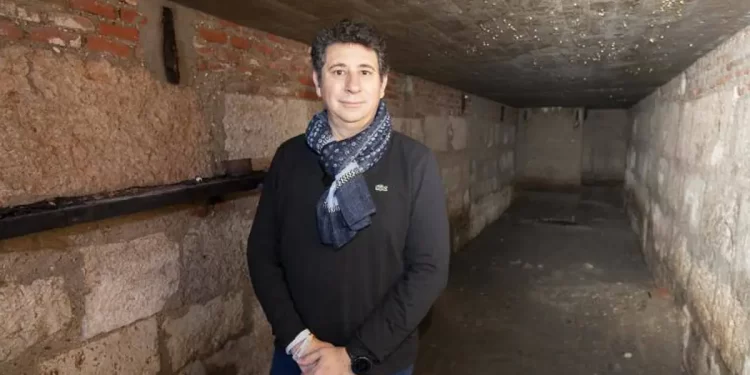 Viaje al pasado en el refugio antiaéreo de la plaza de Cervantes de Alcalá de Henares>