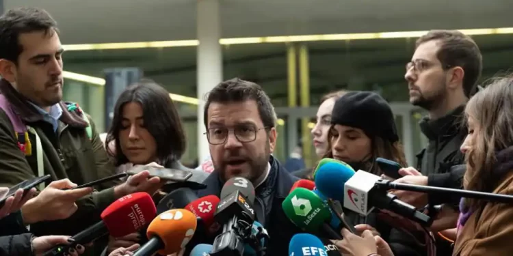 Aragonès celebra el «escrutinio» al CNI: «No deberían haberme espiado con argumentos que no se aguantan»>