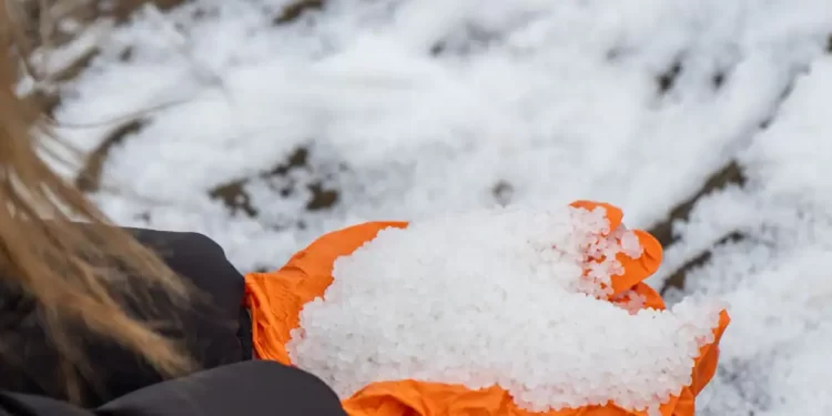 Arenales gallegos se llenan de pellets al perder un buque parte de su carga en Portugal>