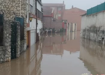 Inundaciones y desbordamientos tras el paso de la borrasca ‘Juan’ por Castilla y León>