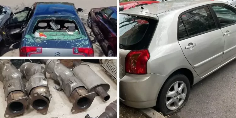 La bulliciosa calle de Moratalaz donde aparcar el coche sale caro: ruedas pinchadas, espejos rotos y robos de catalizadores>