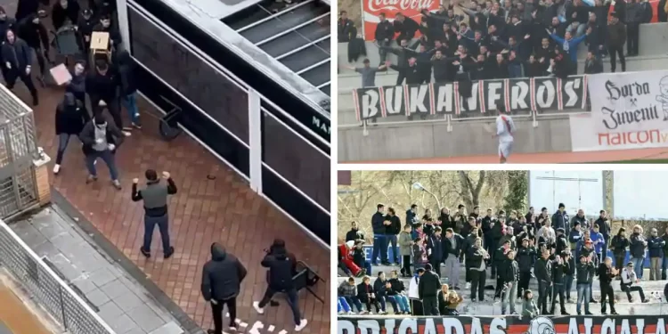 Los ultras del Rayo Vallecano tejieron una emboscada a los del Alcalá tras años de guerra en el barro>