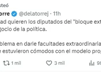 Milei denominó “bloque extorsión” a los diputados de Juntos por el Cambio que se niegan a votar la Ley Ómnibus