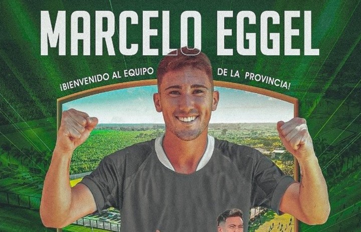 Marcelo Eggel, refuerzo de Orense para 2024.