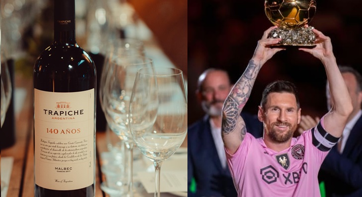 Cornejo anunció una alianza histórica entre una bodega mendocina y el Inter de Messi
