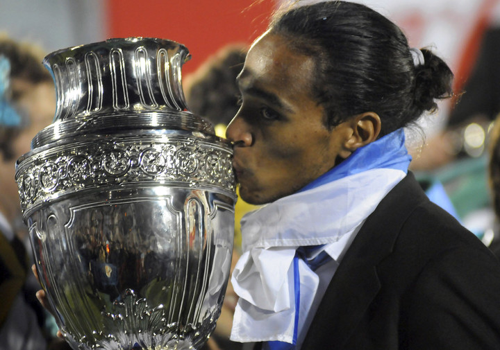 Palito campeón de la Copa América de 2011. (EFE/Sandro Pereyra) 