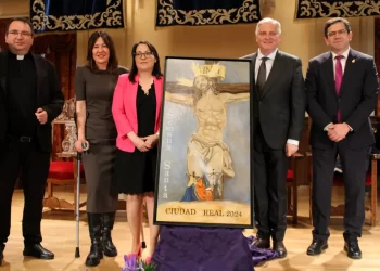 El Cristo del Perdón y de las Aguas protagoniza el cartel de la Semana Santa de Ciudad Real 2024>