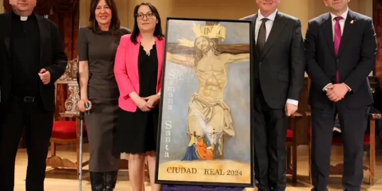 El Cristo del Perdón y de las Aguas protagoniza el cartel de la Semana Santa de Ciudad Real 2024>