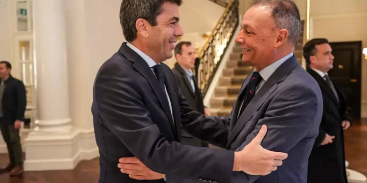 Salvador Navarro reclama en Madrid «un trato más justo» para la Comunidad Valenciana>