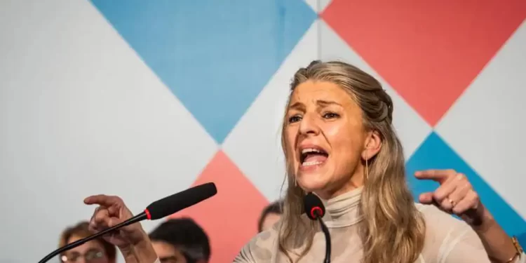 Un tuit de Yolanda Díaz el 18F, llamando a hacer «caer» a Rueda, en manos de la Fiscalía>