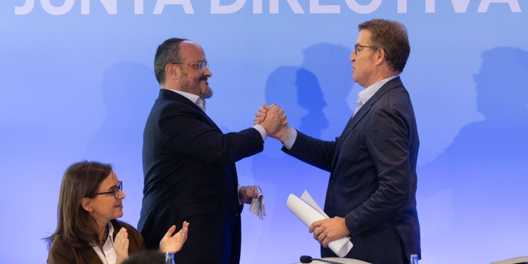 Feijóo pide concentrar el voto en el PP para batir al tándem que forman el PSC y el independentismo>