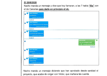 Los chats del caso Koldo salpican a Salvador Illa: «El ministro ha dado el OK»>