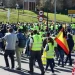 Tensión e insultos a periodistas de un grupo de manifestantes de la tractorada en Toledo>