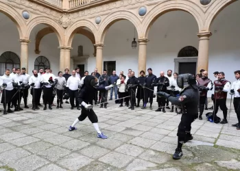 Toledo reúne a más de 200 practicantes de esgrima histórica de 25 salas de armas de España, Portugal e Italia>
