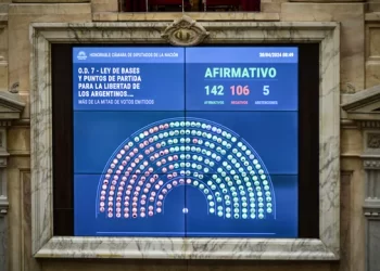 Diputados aprobó, en particular, la delegación de facultades, privatizaciones de empresas, la reforma laboral y el RIGI