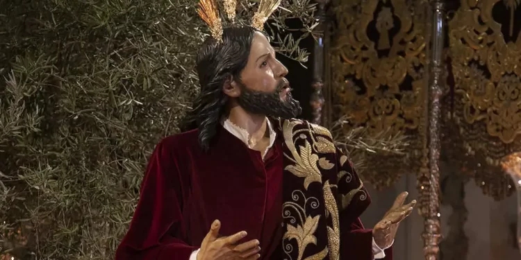 El Señor de la Oración en el Huerto de Córdoba permanecerá en besapiés antes de su retirada para una restauración>