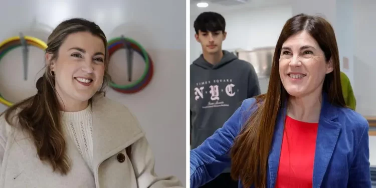 La candidata de Sumar se olvida la papeleta y la de Podemos se confunde de mesa electoral>