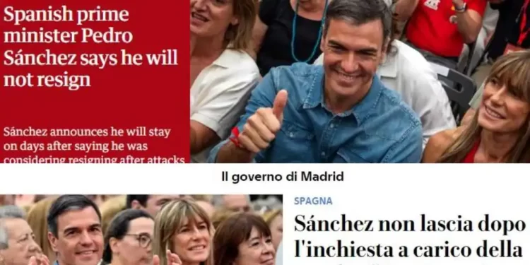 La continuidad de Pedro Sánchez copa las portadas de la prensa internacional>