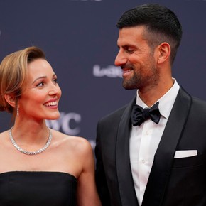 Novak Djokovic ganó un premio para el que estaba nominado Messi