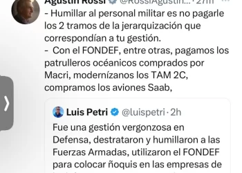 Luis Petri versus Agustín Rossi: fortísimo cruce de acusaciones en las redes sociales