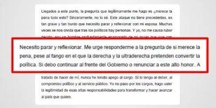 ¿Qué pasa si Pedro Sánchez dimite? ¿Quién sería su sustituto al frente del Gobierno? Todas las claves>