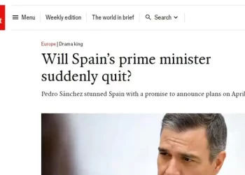 ‘The Economist’ tacha de «rey del drama» a Pedro Sánchez y se muestra perplejo ante su inédita decisión>