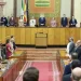 Un minuto de silencio como homenaje del Parlamento de Andalucía a María Ángeles Infante>