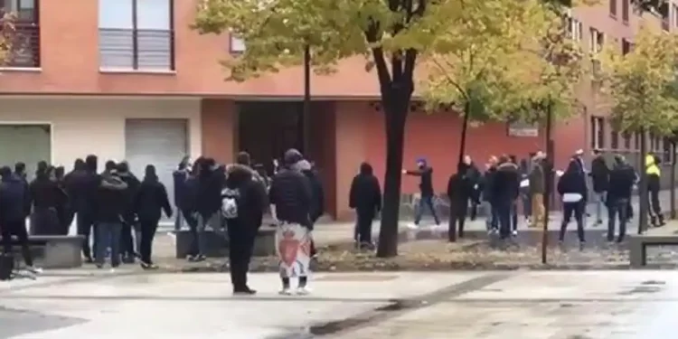 Una reyerta ultra entre grupos radicales del Zaragoza deja siete detenidos y un herido en Leganés>