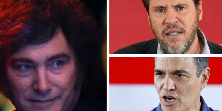 El ataque de Puente a Milei provoca un enfrentamiento diplomático entre España y Argentina>