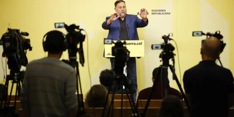 Junqueras ve «implanteable» ir a otras elecciones tal y como está ERC>