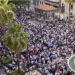 Multitudinaria respuesta de los onubenses a la exigencia del AVE a Huelva>